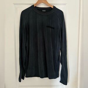Jacquemus Navy Long Sleeve Shirt